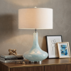 29" Clear Novelty Table Lamp With Globe Shade