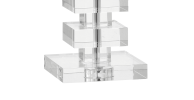 28" Clear Novelty Table Lamp With Shade