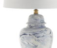 26" Gold Novelty Table Lamp With Drum Shade