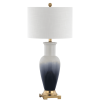 32" Gold Novelty Table Lamp With Drum Shade