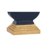 29" Gold Novelty Table Lamp With Drum Shade