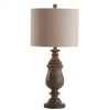 29" Brown Novelty Table Lamp With Globe Shade