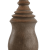 29" Brown Novelty Table Lamp With Globe Shade