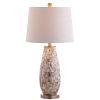 28" Gold Novelty Table Lamp With Drum Shade