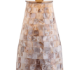 28" Gold Novelty Table Lamp With Drum Shade