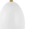 27" Gold Novelty Table Lamp With Empire Shade
