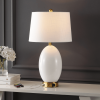 27" Gold Novelty Table Lamp With Empire Shade