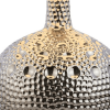 27" Clear Novelty Bedside Lamp With Drum Shade
