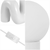 18" White Novelty Globe Lamp