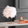 16" Gold Novelty Table Lamp LED