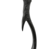 28" Black Antlers Table Lamp With Bell Shade