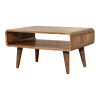Wood Open Shelving TV Stand