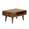 Wood Open Shelving TV Stand