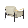 UpholsteCushion Wood Arm Chair