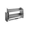35" Black Stainless Steel Kitchen Cabinet Insert