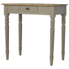 32" Brown Solid Wood Writing Desk