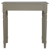 32" Brown Solid Wood Writing Desk