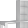 39" White Wood Writing Desk