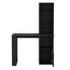 39" Black Wood Writing Desk
