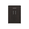 33" Walnut Wood Pantry Or Storage Closet
