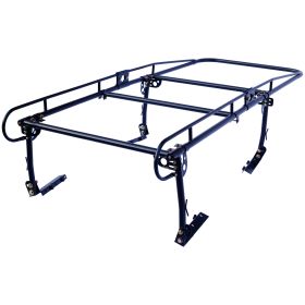 Adjustable Truck Contractors Rack Ladder Pickup Kayak Lumber Rack Side Bar Long Cab