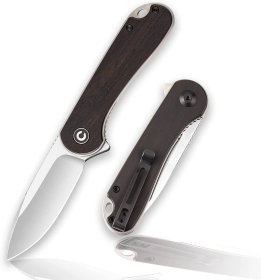 CIVIVI Elementum Knife Ebony Wood Handle