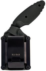 KA-BAR Hard Plastic Sheath + Belt Clip for TDI for 1477 1480 1481 Black