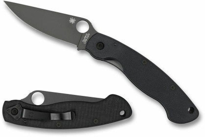 Spyderco Military Folding Knife Blade G10 Handles Made in USA