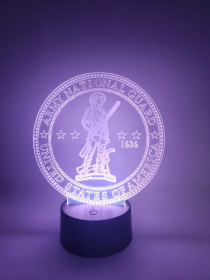 Army National Guard Novelty Desktop LED Light Up Sign
