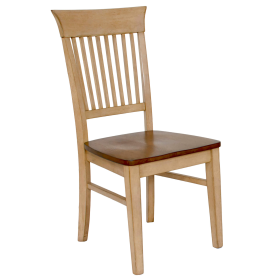 Sunset Trading Brook Fancy Slat Dining Chair | Set of 2