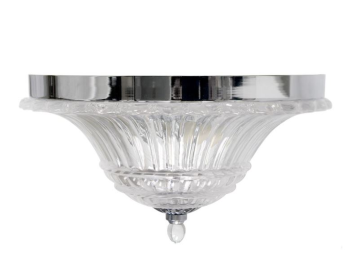 Lalia Home Blossom 2 Light Glass Ceiling Flush Mount