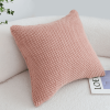 Textu Coral Pillowcases Modern Woven Cushion Covers for Sofa, BedHome Dcor