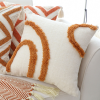 Organic Curve Accent Pillowcases Modern Abstract Decorative Cushion Covers for Sofa, BedHome Dcor