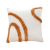 Organic Curve Accent Pillowcases Modern Abstract Decorative Cushion Covers for Sofa, BedHome Dcor