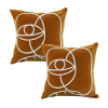Geometric Circle Harmony Pillowcases Modern Decorative Cushion Covers for Sofa, BedHome Dcor