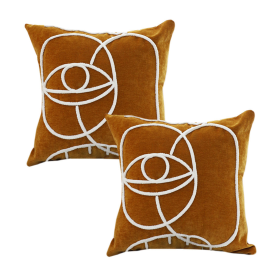 Geometric Circle Harmony Pillowcases Modern Decorative Cushion Covers for Sofa, BedHome Dcor