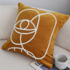 Geometric Circle Harmony Pillowcases Modern Decorative Cushion Covers for Sofa, BedHome Dcor