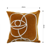 Geometric Circle Harmony Pillowcases Modern Decorative Cushion Covers for Sofa, BedHome Dcor