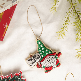 Expobazaar Santa Cheer Hanging Ornament - Multi