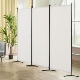 Room Divider, 102Ã—71inch Room Dividers And Folding Privacy Screens 3-Panel, Fabric Partition Room Dividers For Office, Bedroom, Dining Room, Study, F