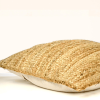 Jute Throw Pillow Covers Braided Decorative Pillow Covers Farmhouse Accent Pillows for Couch Living Room Decor 18x18 inch Natural 2Pc