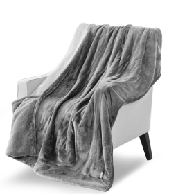 Electric Heated King Size Fleece Heated Blanket