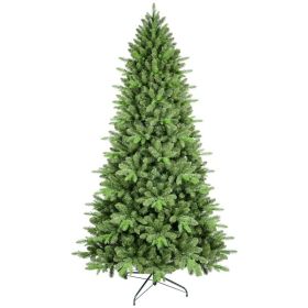 Artificial 6ft Green Christmas Tree With 1168 PE PVC Mixed Branch Tips, Hinged Premium & Foldable Base For Indoor Holiday Decorating