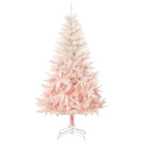 7ft Pencil Christmas Tree, Artificial Christmas Tree For Holiday Home Decoration With Metal Stand  Automatic Open
