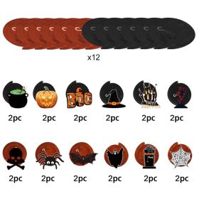 36Pcs Halloween Hanging Swirl Decorations