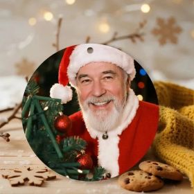 Custom Metal Tin Sign Photo Upload Valentines Thanksgiving Pet Loves Christmas Gift - 7.8X7.8inch 20X20cm