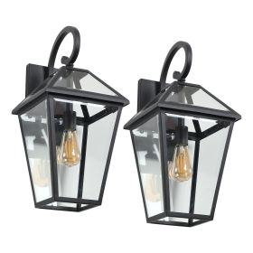 Modern Outdoor Waterproof Wall Lamp 2pack