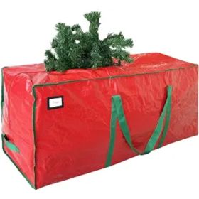 7.5 Ft Christmas Tree Storage Bag Durable Heavy Duty Extra Large Artificial Xmas Holiday Tree Bag With Reinforced Handles And Dual Zippers
