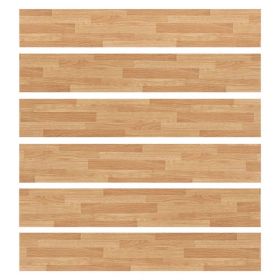 12MIL X 6 In X 36 In Waterproof Self-Adhesive Vinyl Wood Flooring, Suitable For Dining Room, 36 Pieces