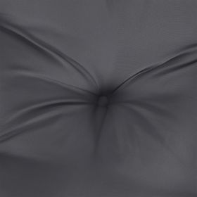 vidaXL PernÄƒ pentru paleÈ›i, antracit, 70x70x12 cm, material textil